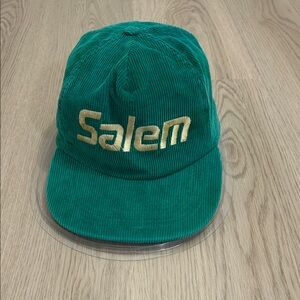 Vintage Green Salem cigarette Corduroy Hat